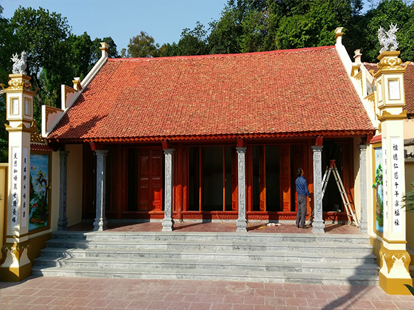 Mẫu nhà thờ họ 5 gian đẹp